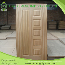 Cara de madera o cara de papel de melamina Cara de puerta moldeada HDF